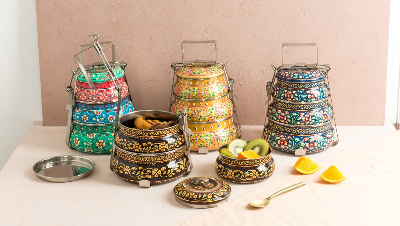 Indische Tiffin-Box