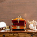 Nettur Petti Boîte à bijoux en bois rouge