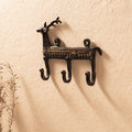 Deer design ornamental brass hooks / Jewellery organizer 