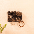 Handmade Wooden Key Holder | Elephant Design 