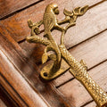 Luxury Antique Brass Parrot-Shaped Door Handle 'Tamba1 
