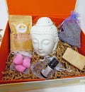 Luxury Vegan Spa and Aromatherapy Gift Set with Oil Burner 