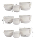 White Cotton Soft Foldable Storage baskets | Indoor Planters 